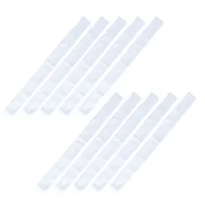 カラーたすき 白 10本組